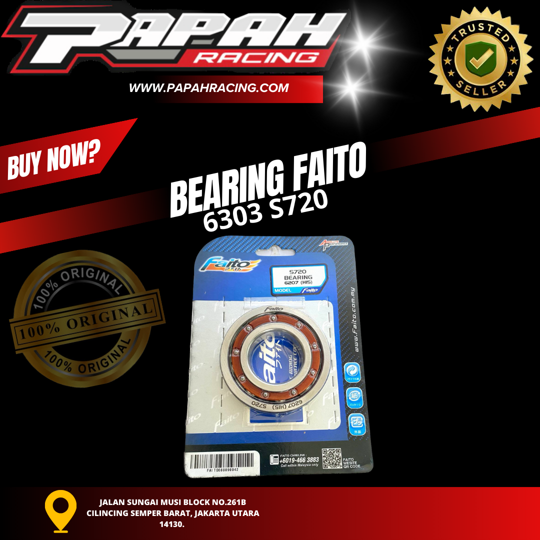 BEARING FAITO 6207 S720 (H15)